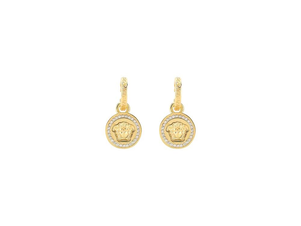 Versace Gold Brass Earrings