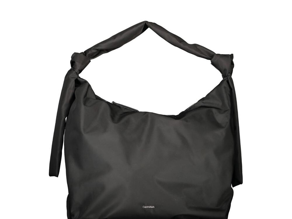 Calvin Klein Black Polyester Women's Shoulder Bag
