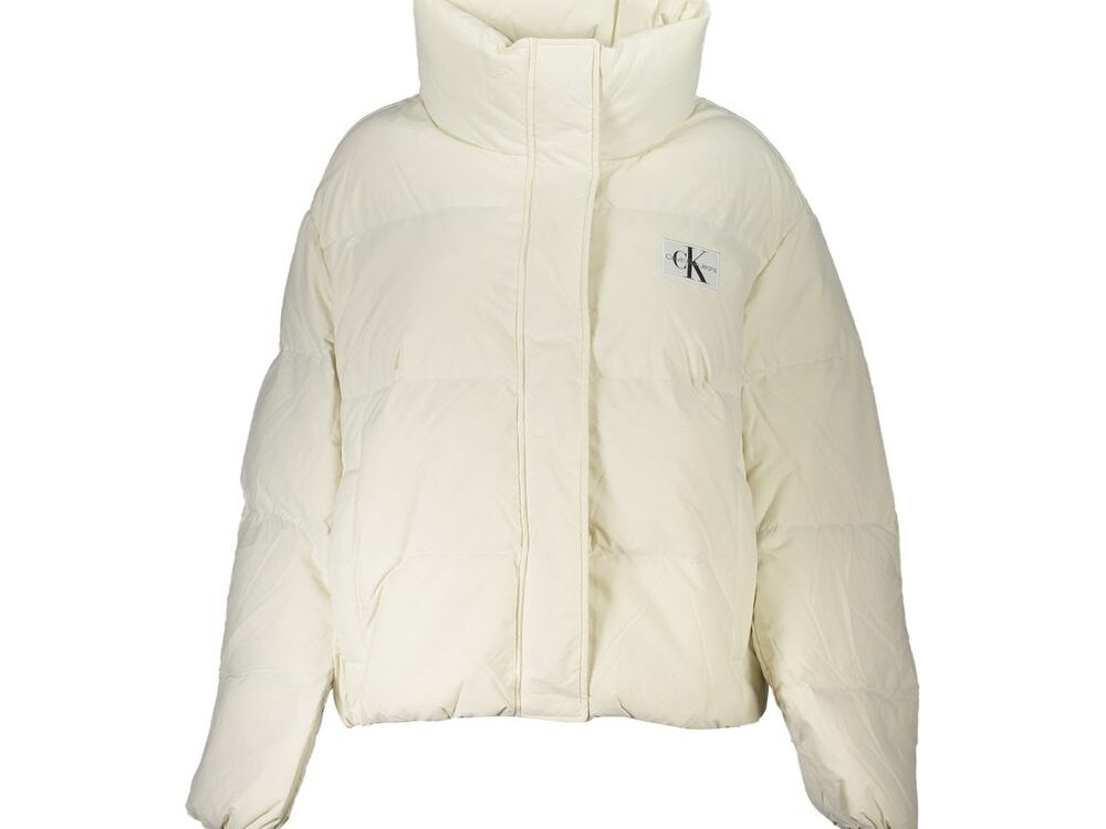 Calvin Klein Bianco Poliammide Women Jacket