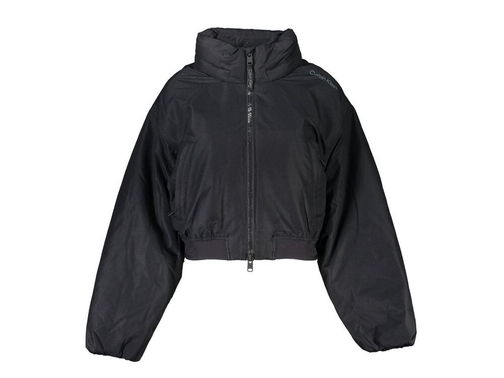 Calvin Klein Black Polyester Women's Jacket