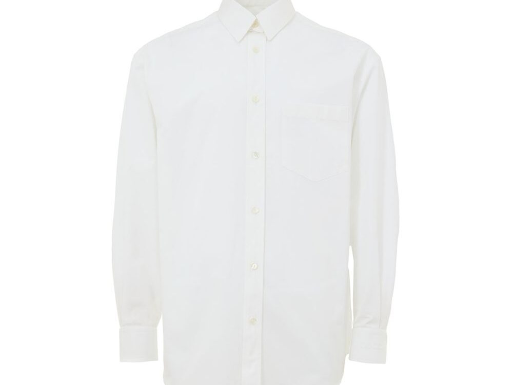 Gucci White Cotton Dress Shirt