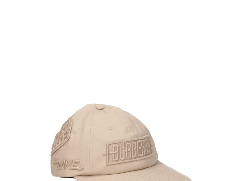 Burberry Beige Cotton Cap (Baseball Hat)