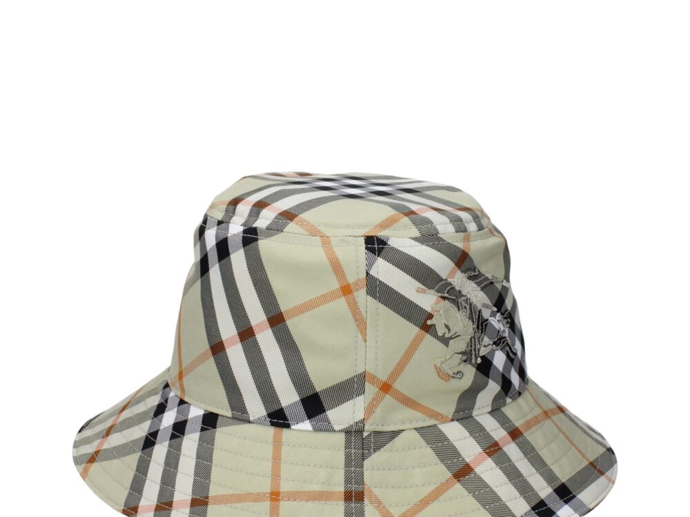 Burberry Green Fabric Bucket Hat