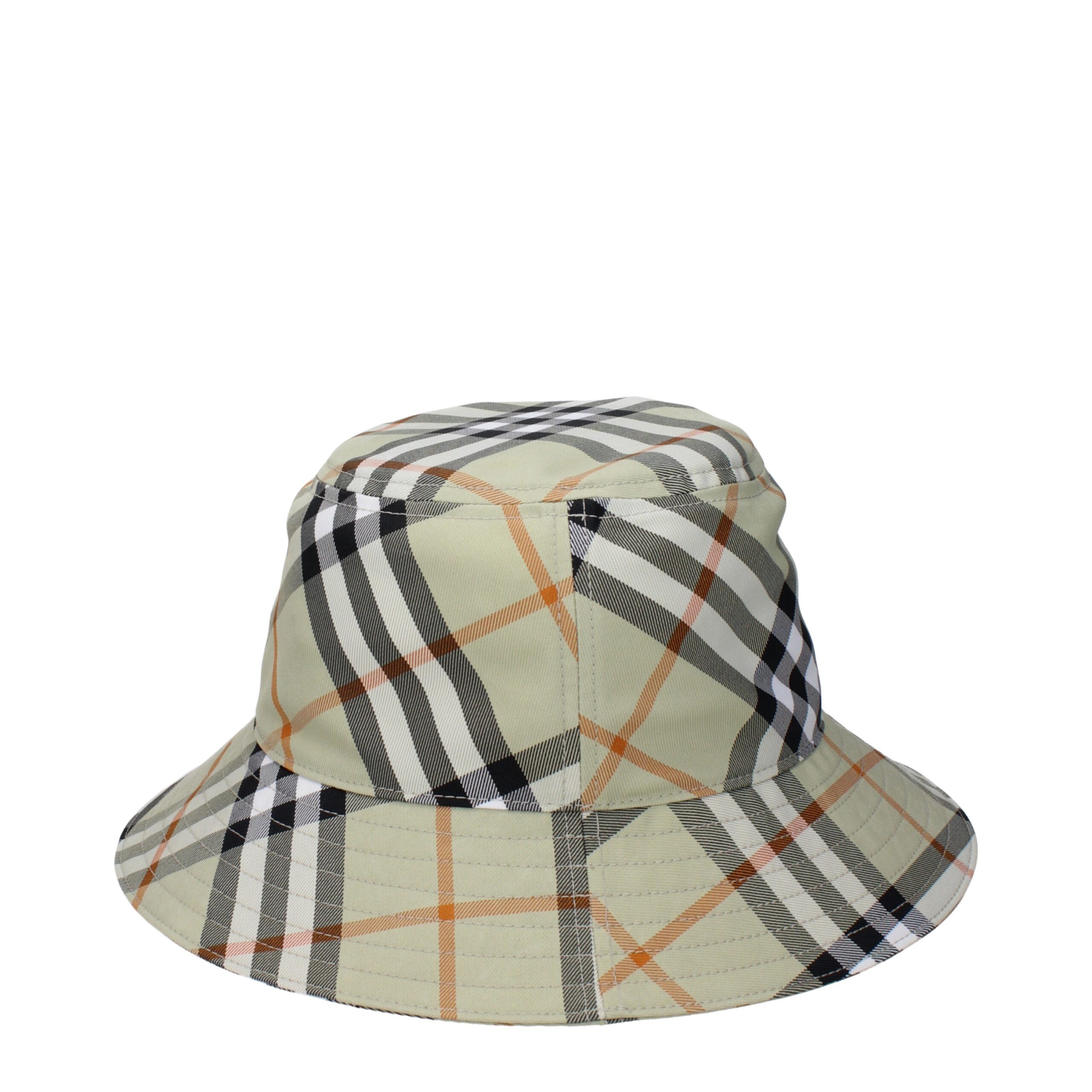 Burberry Green Fabric Bucket Hat - Image 2