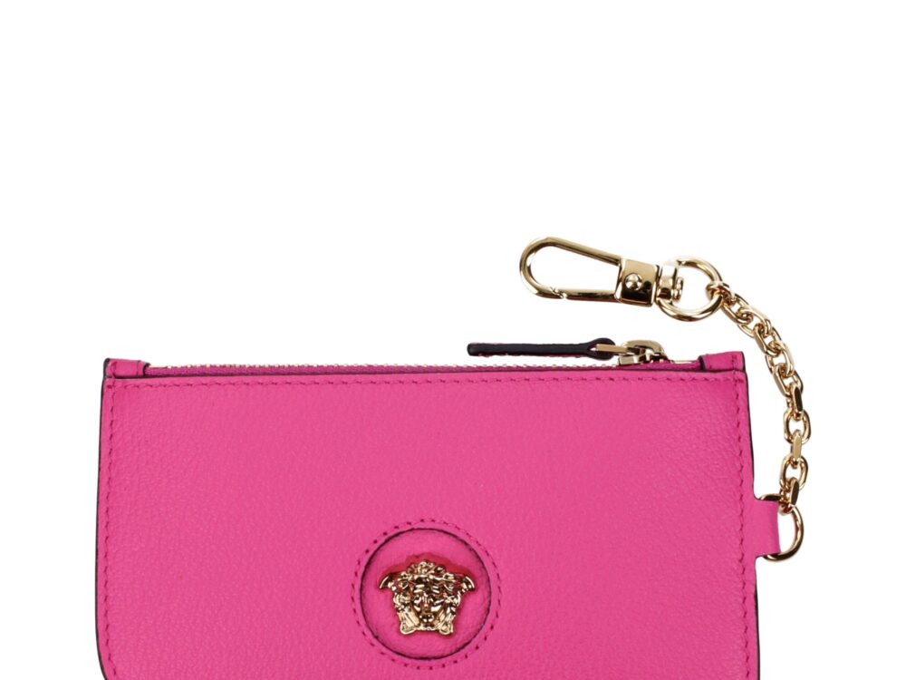 Versace Pink Leather Wallet