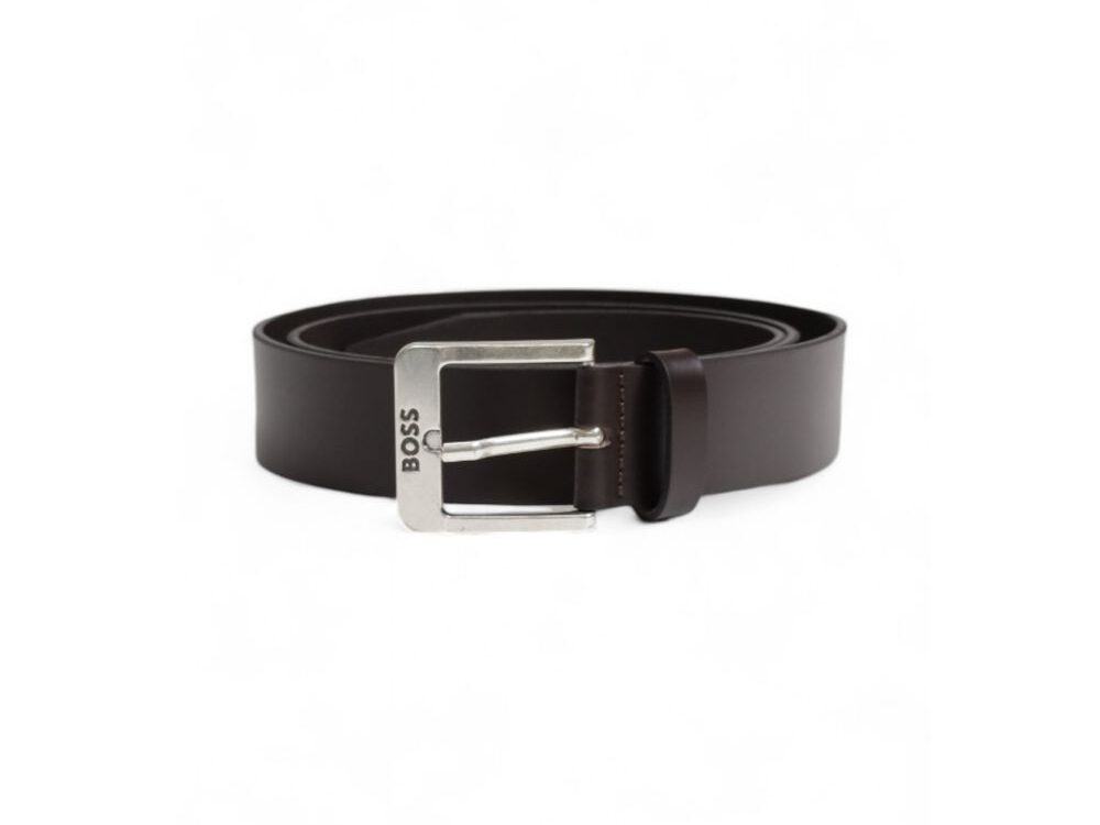 Hugo Boss Brown Leather Regular Belt