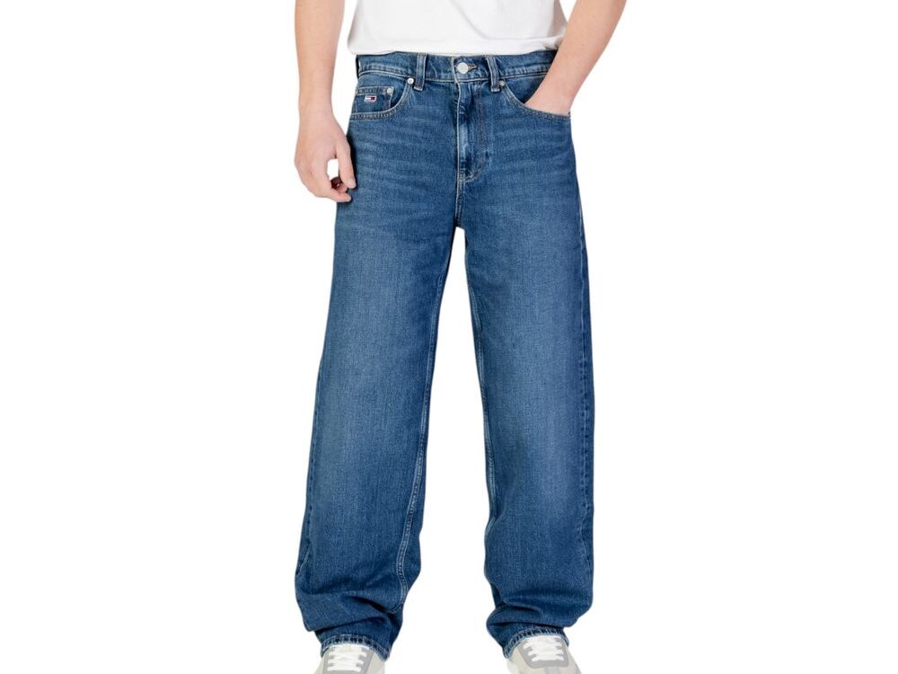 Tommy Hilfiger Jeans Blue Recycled Cotton Relaxed Fit Jeans