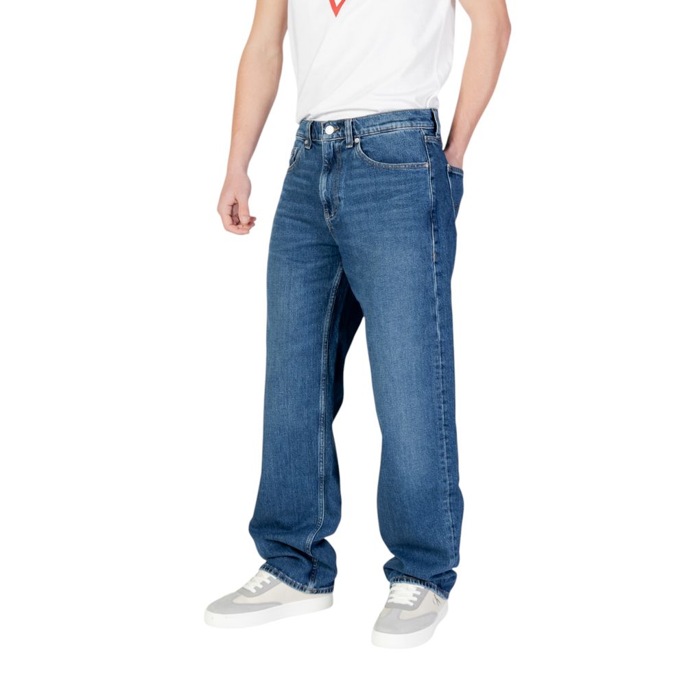 Tommy Hilfiger Jeans Blue Recycled Cotton Relaxed Fit Jeans - Image 2
