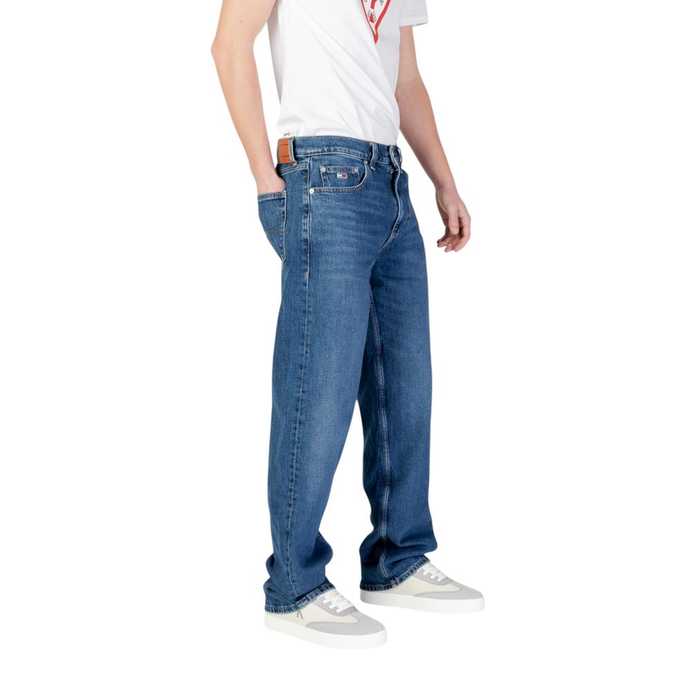 Tommy Hilfiger Jeans Blue Recycled Cotton Relaxed Fit Jeans - Image 3
