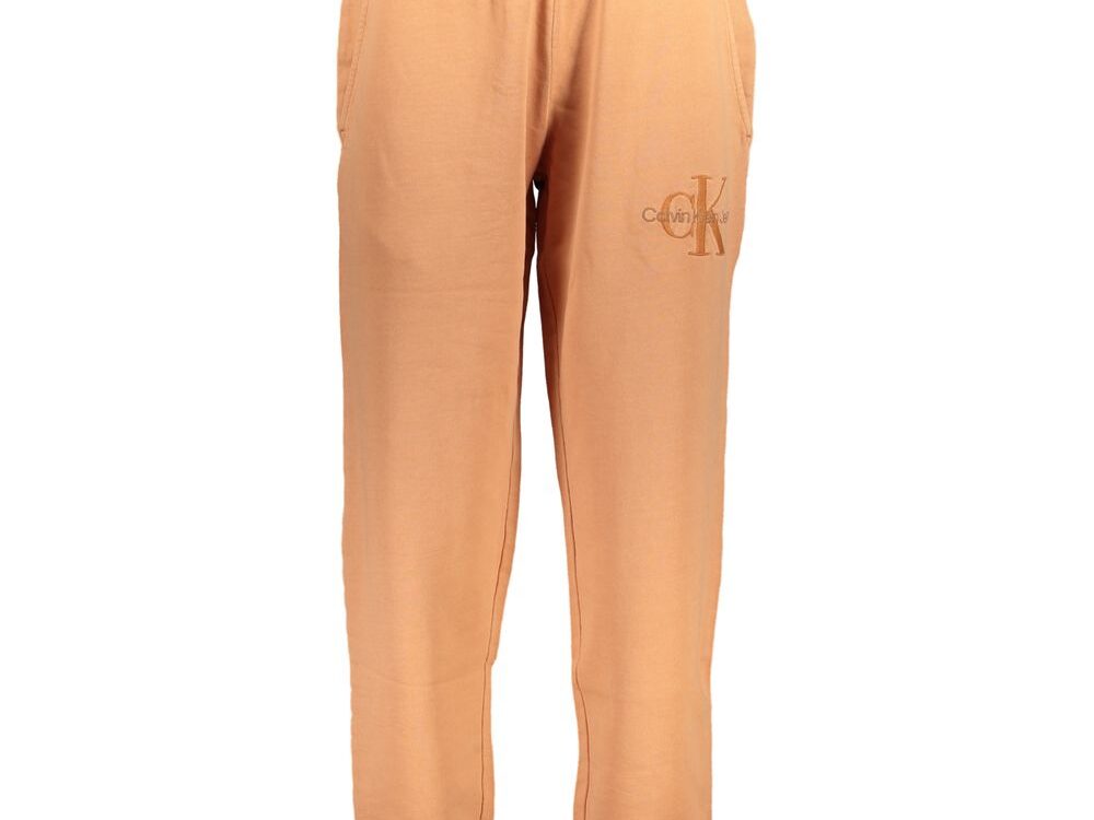 Calvin Klein Arancione Cotton Women's Jogger