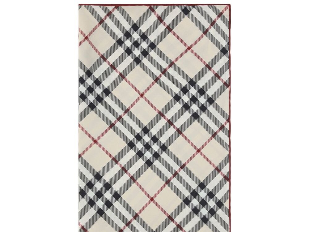 Burberry Multicolor Silk Scarf