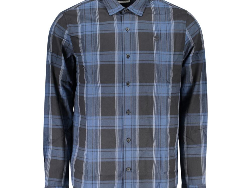 Timberland Blue Cotton Men's Shirt