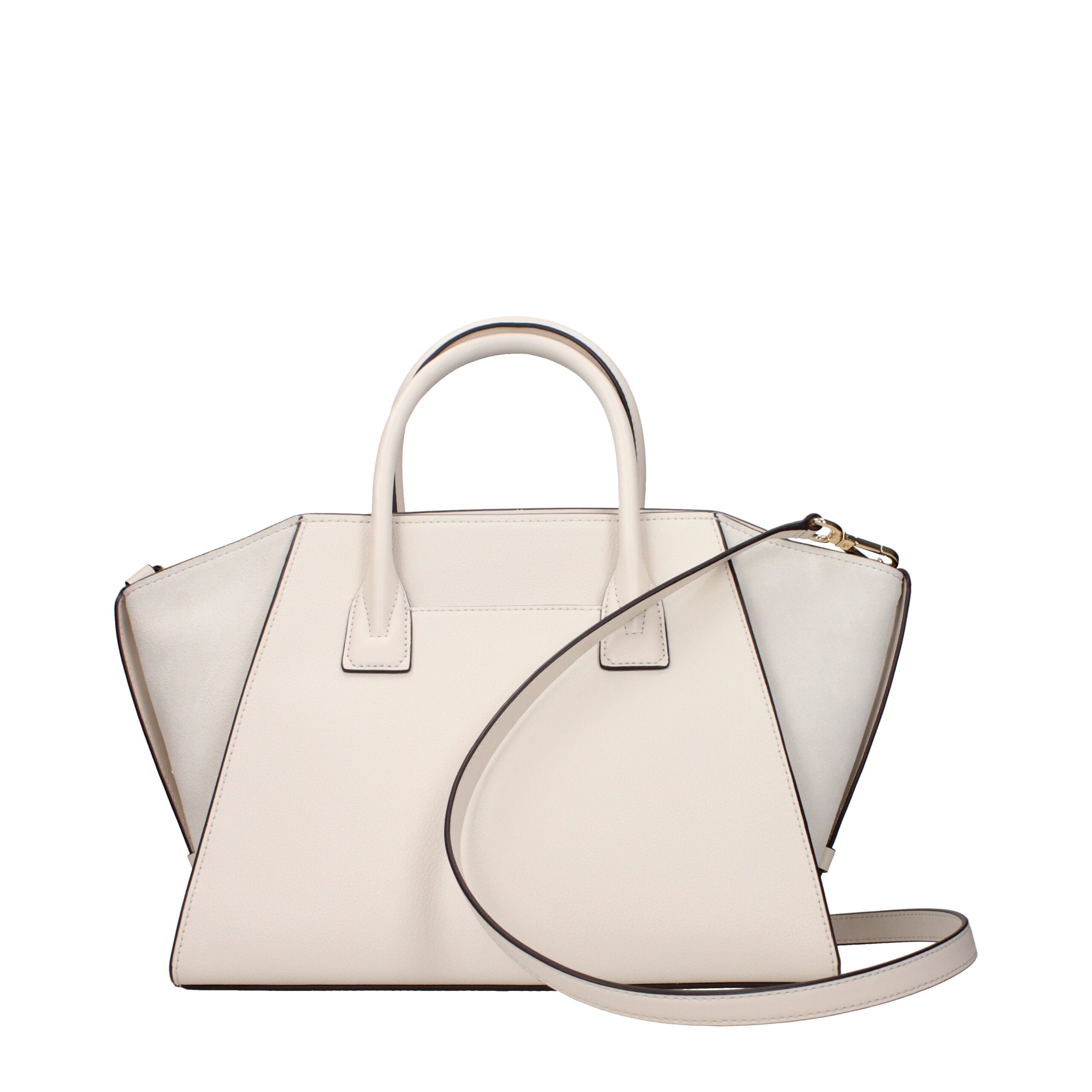Michael Kors Beige Leather Handbag - Image 3