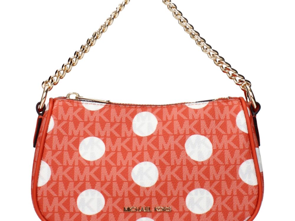 Michael Kors Red Fabric Handbag
