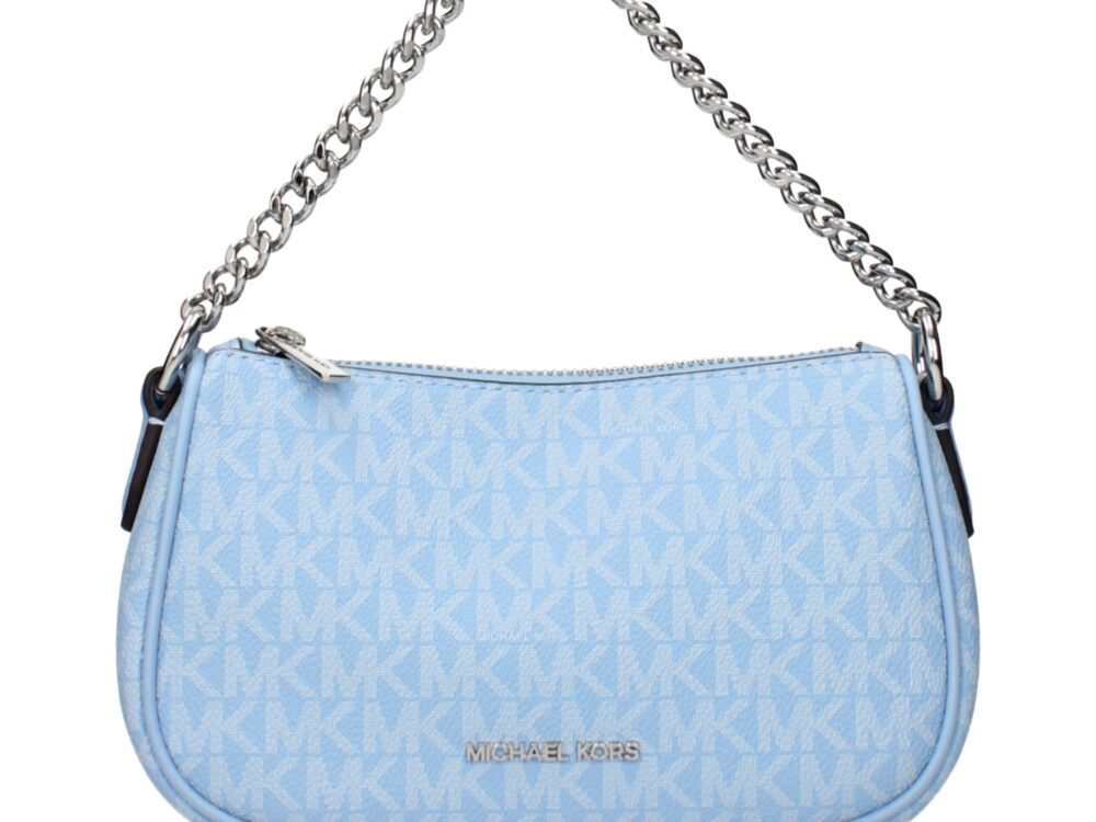 Michael Kors Light Blue Fabric Handbag