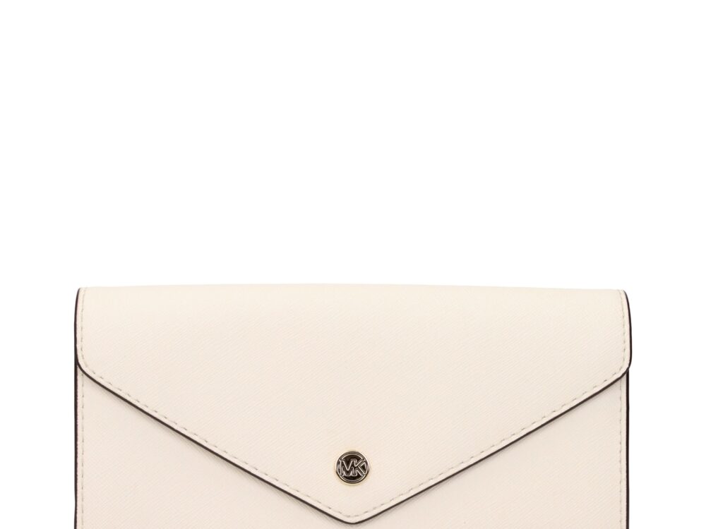 Michael Kors Beige Leather Wallet