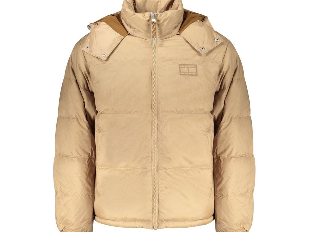 Tommy Hilfiger Beige Polyester Mens Jacket