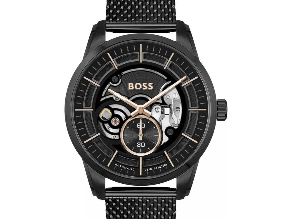 Hugo Boss Black Stainless Steel Dress Watch