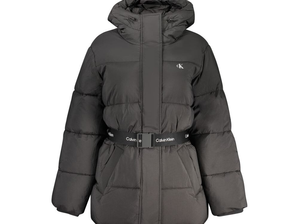 Calvin Klein Black Nylon Women's Jacket