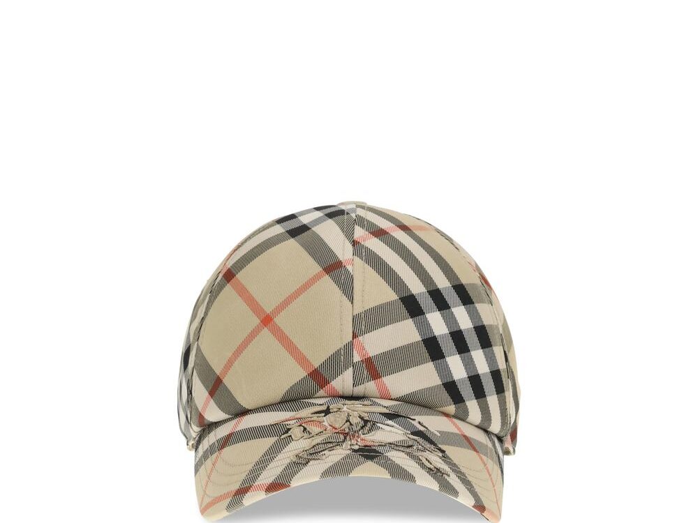 Burberry Beige Polyester Cap (Baseball Hat)
