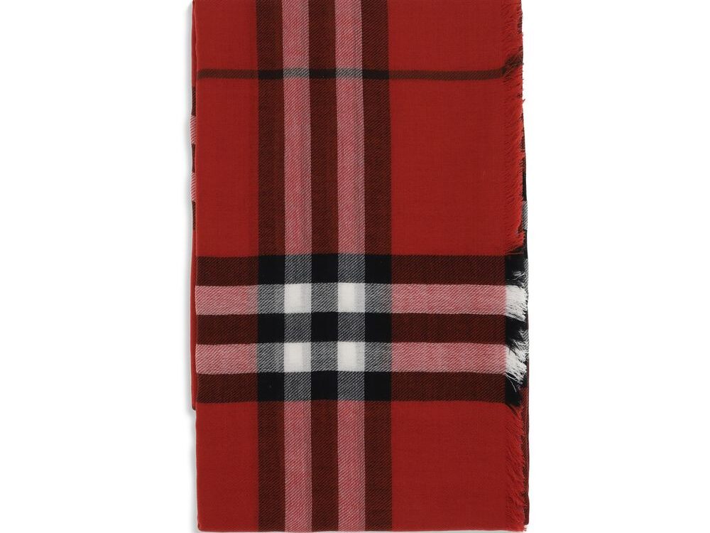 Burberry Multicolor Wool Scarf