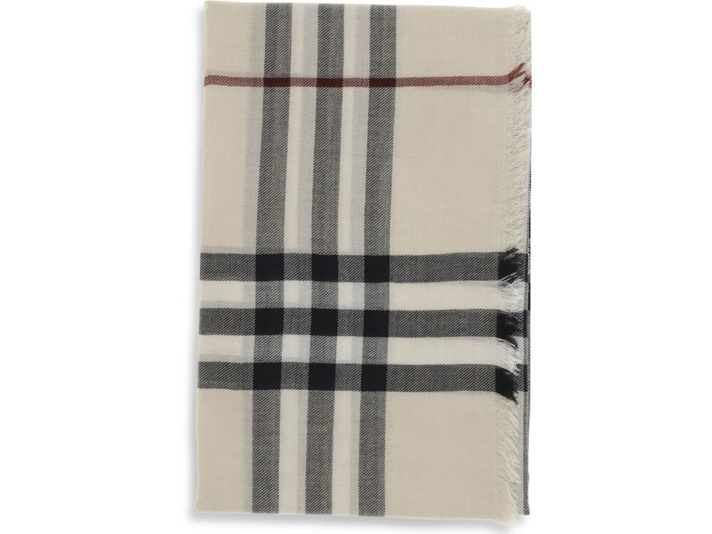 Burberry Multicolor Wool Scarf