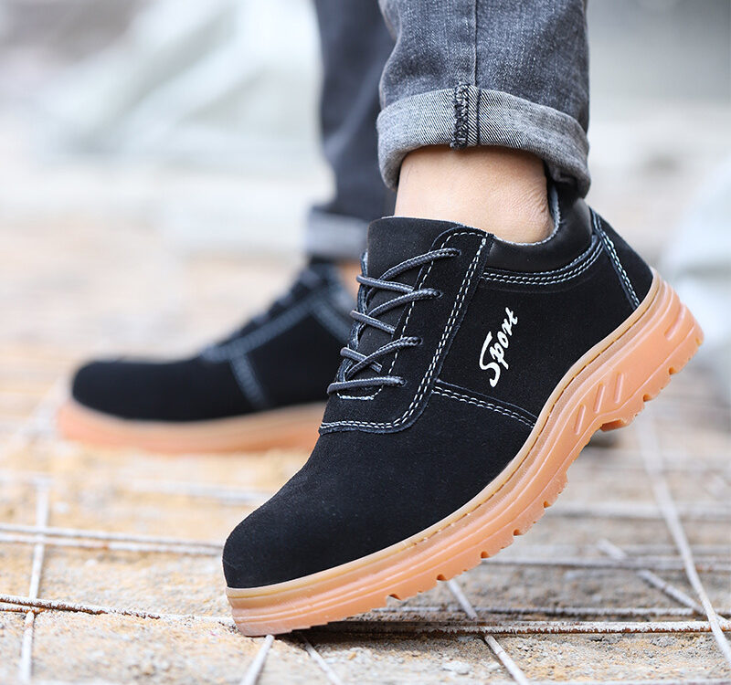 Safety Shoes Breathable Steel Toe  Anti-work Shoes